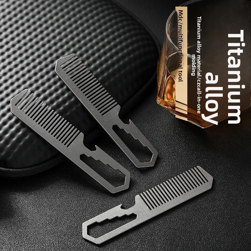 New Titanium Alloy Multifuncti - Comb Pocket Titanium review and price