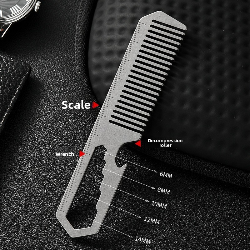 New Titanium Alloy Multifuncti - Comb Pocket Titanium review and price
