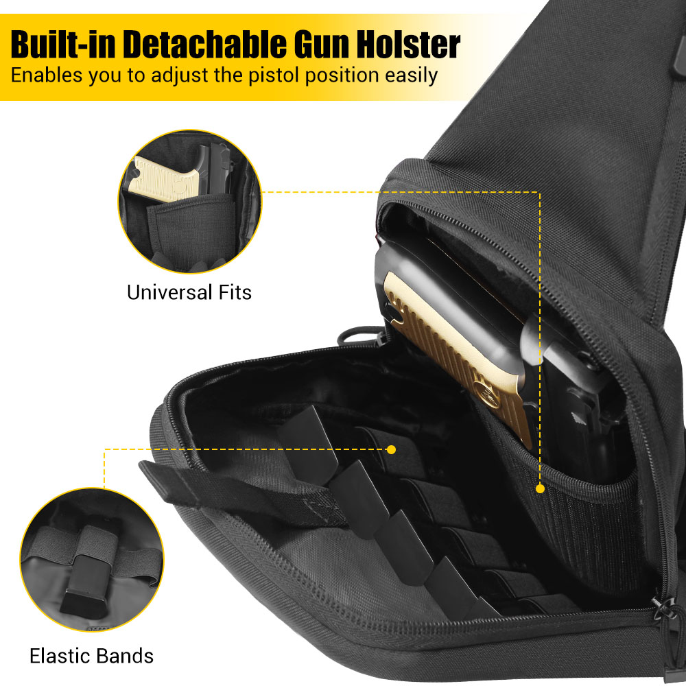 Tactical Pistol Gun Bag Concea - Edc Concealed Carry Bag review and price