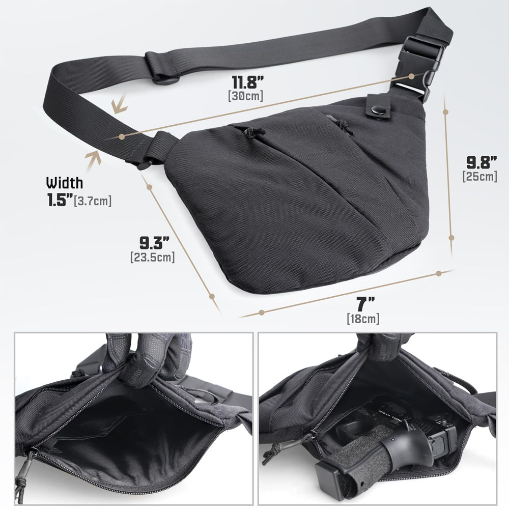 Tactical Concealed Gun Carry B - Edc Concealed Carry Bag review and price