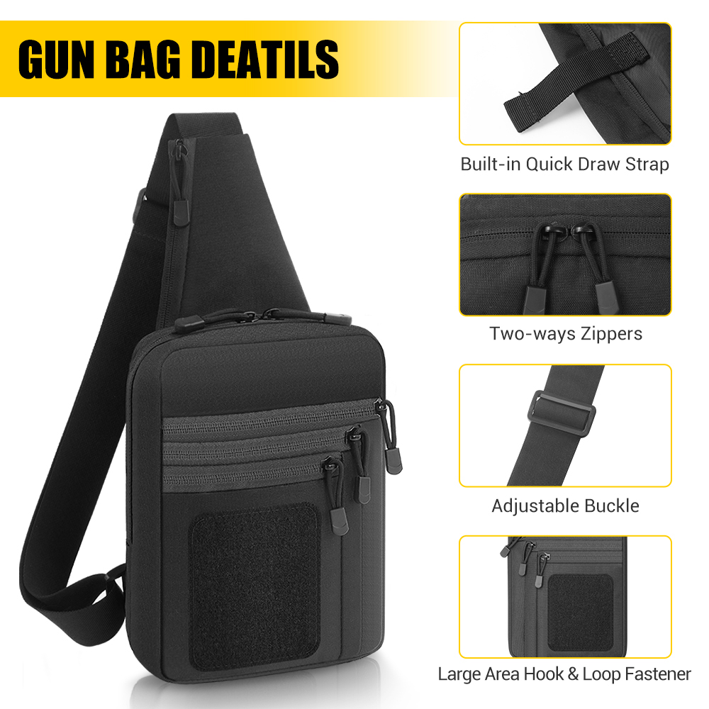 Tactical Pistol Gun Bag Concea - Edc Concealed Carry Holster review and price