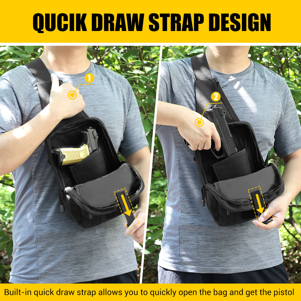 Tactical Pistol Gun Bag Concea - Edc Concealed Carry Holster review and price