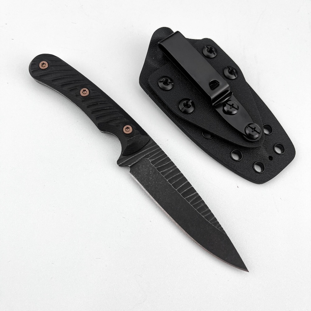 Full Tang Bushcraft Knife D2 B - Edc Fixed Blade Deep Carry review and price