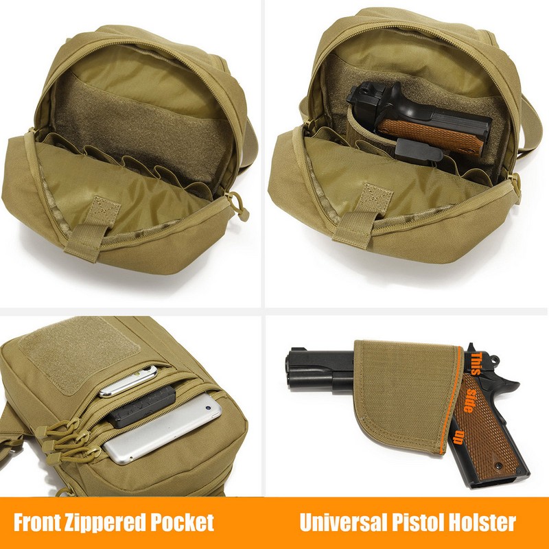 New Tactical Chest Bag Pistol  - Edc Concealed Carry Holster review and price