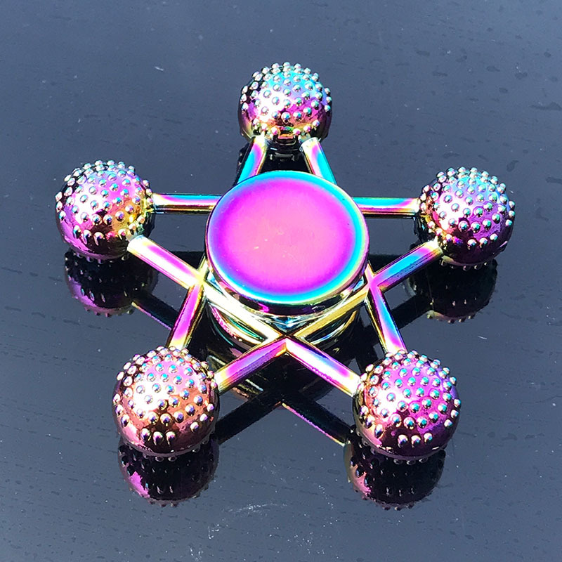 Rainbow Fidget Metal Spinner C - Fidget Spinner Bearing review and price