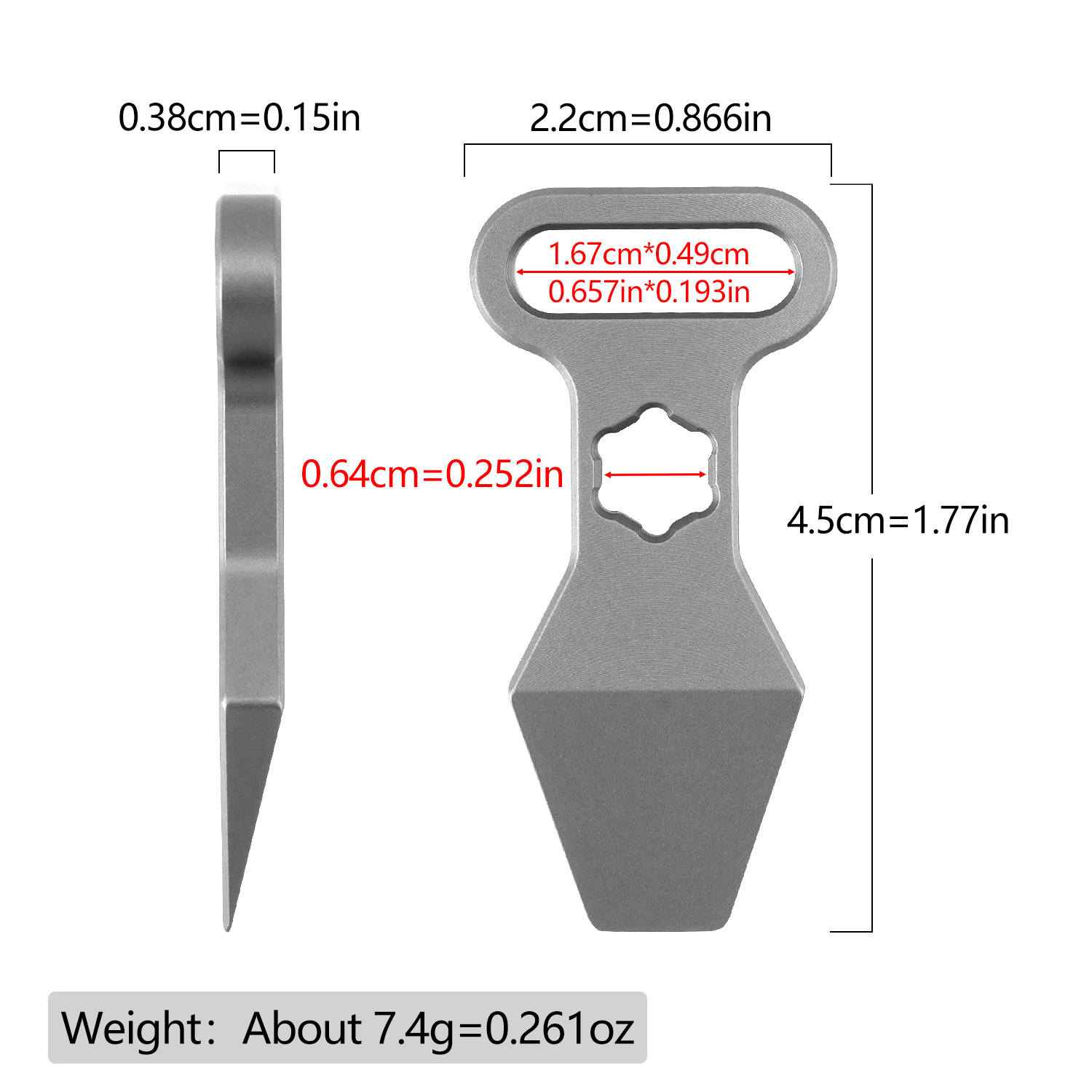 TC4 Titanium Alloy Keychain Pe - Edc Day Carry review and price