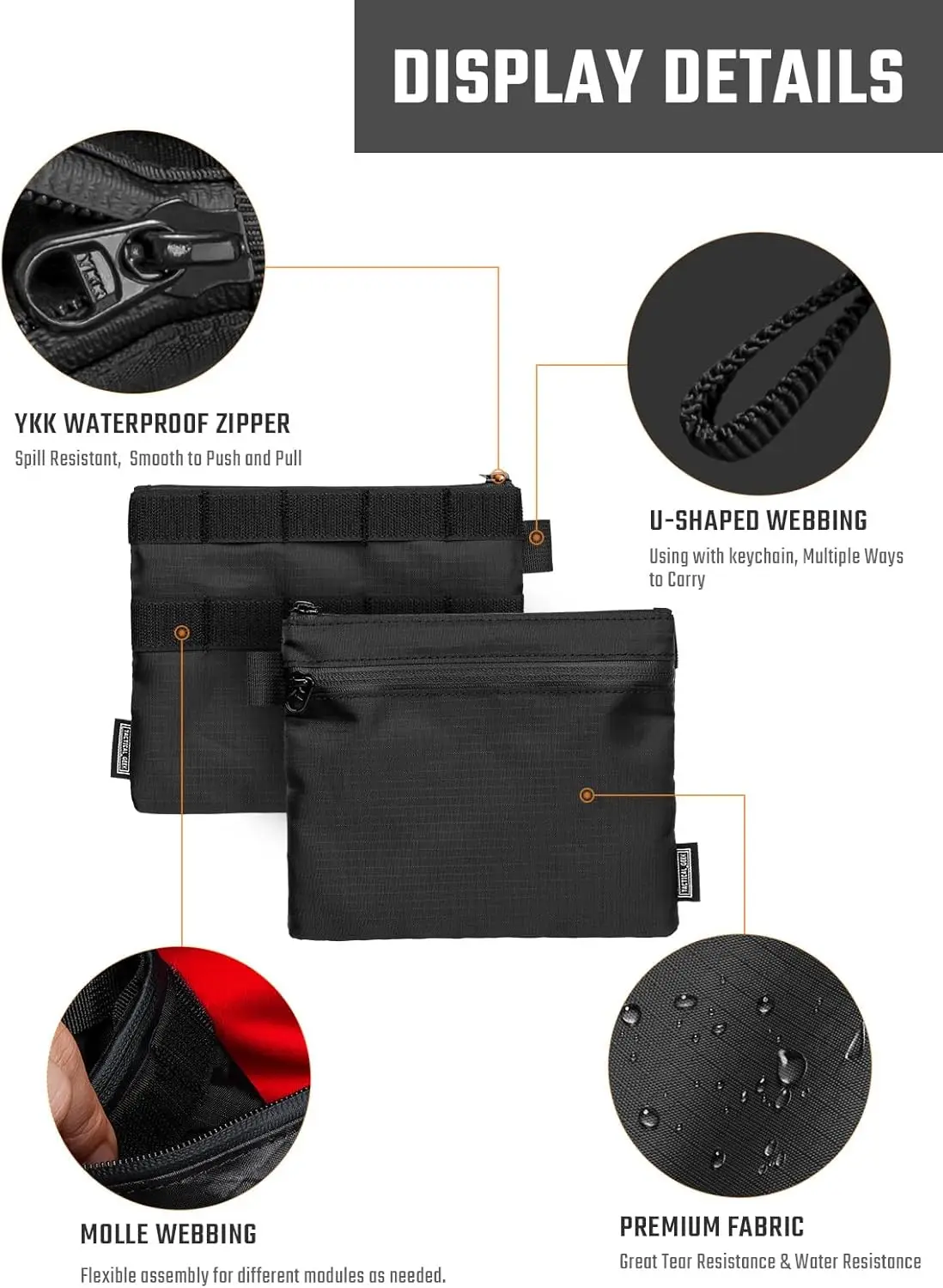 TACTICAL GEEK A14 Slim EDC Pou - Edc Concealed Carry Bag review and price