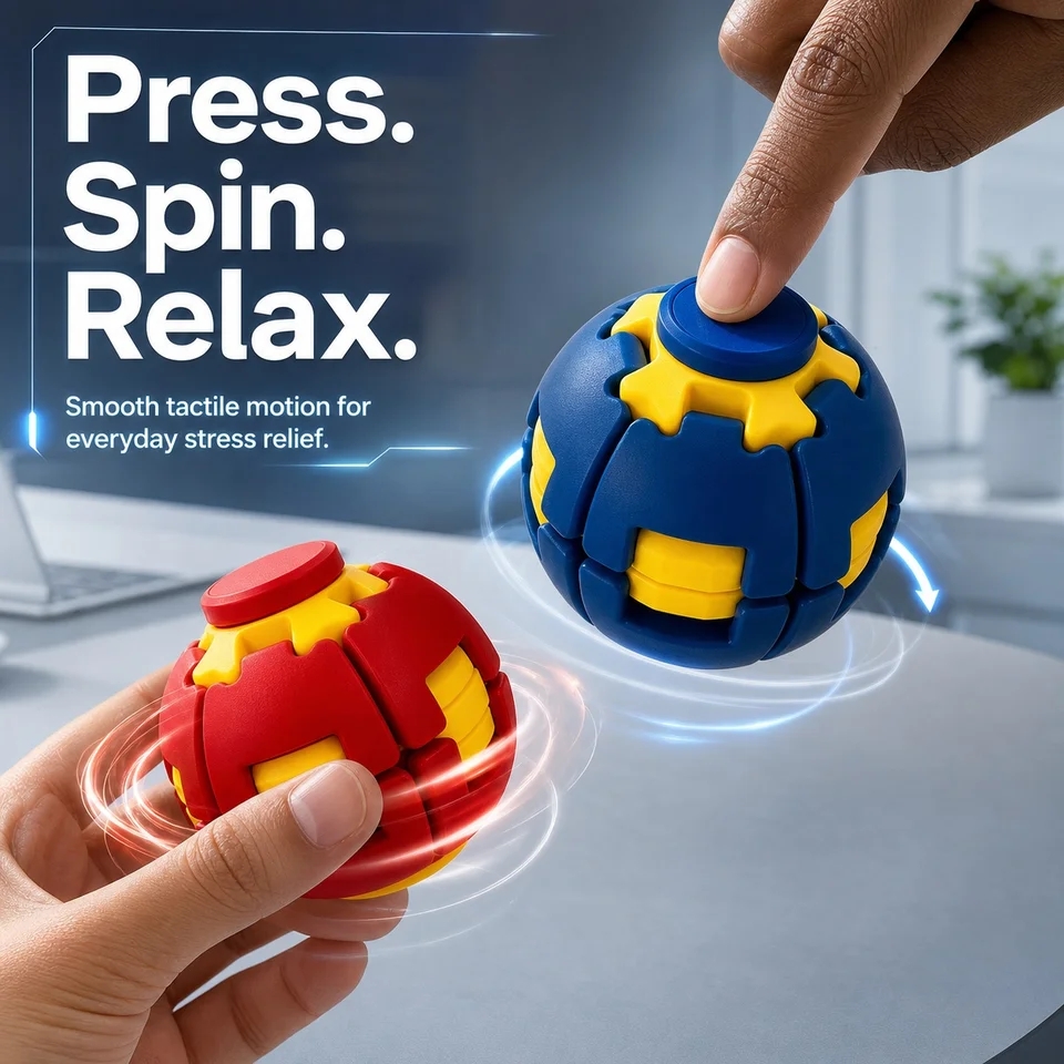 Mini Portable 3D Printed Fidge - Fidget Spinner Bearing review and price