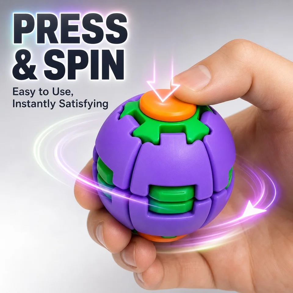 Mini Portable 3D Printed Fidge - Fidget Spinner Bearing review and price