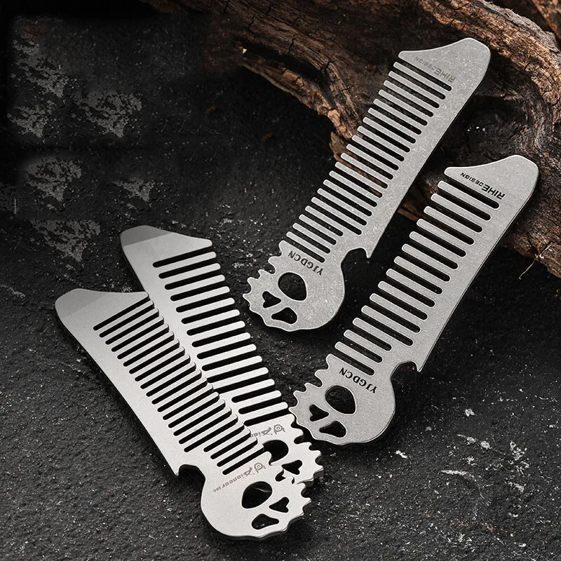 FEGVE Titanium alloy comb with - Comb Pocket Titanium review and price