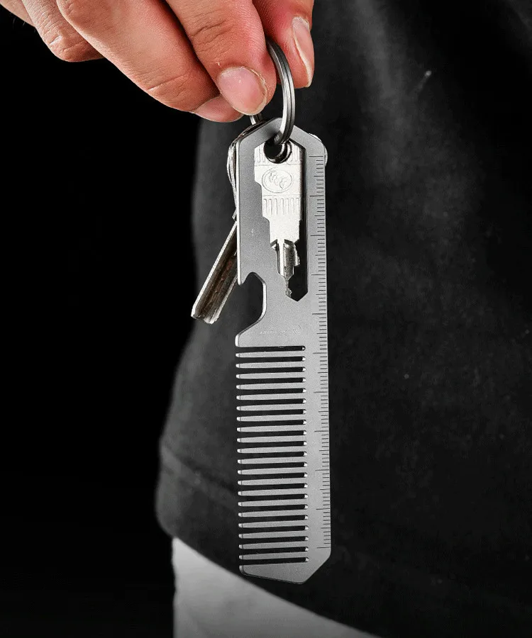 FEGVE Titanium Anti Static Com - Comb Pocket Titanium review and price