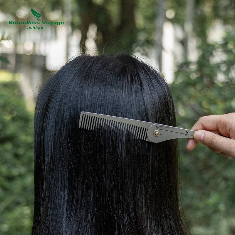 Pure Titanium Anti-Static Fold - Comb Pocket Titanium review and price