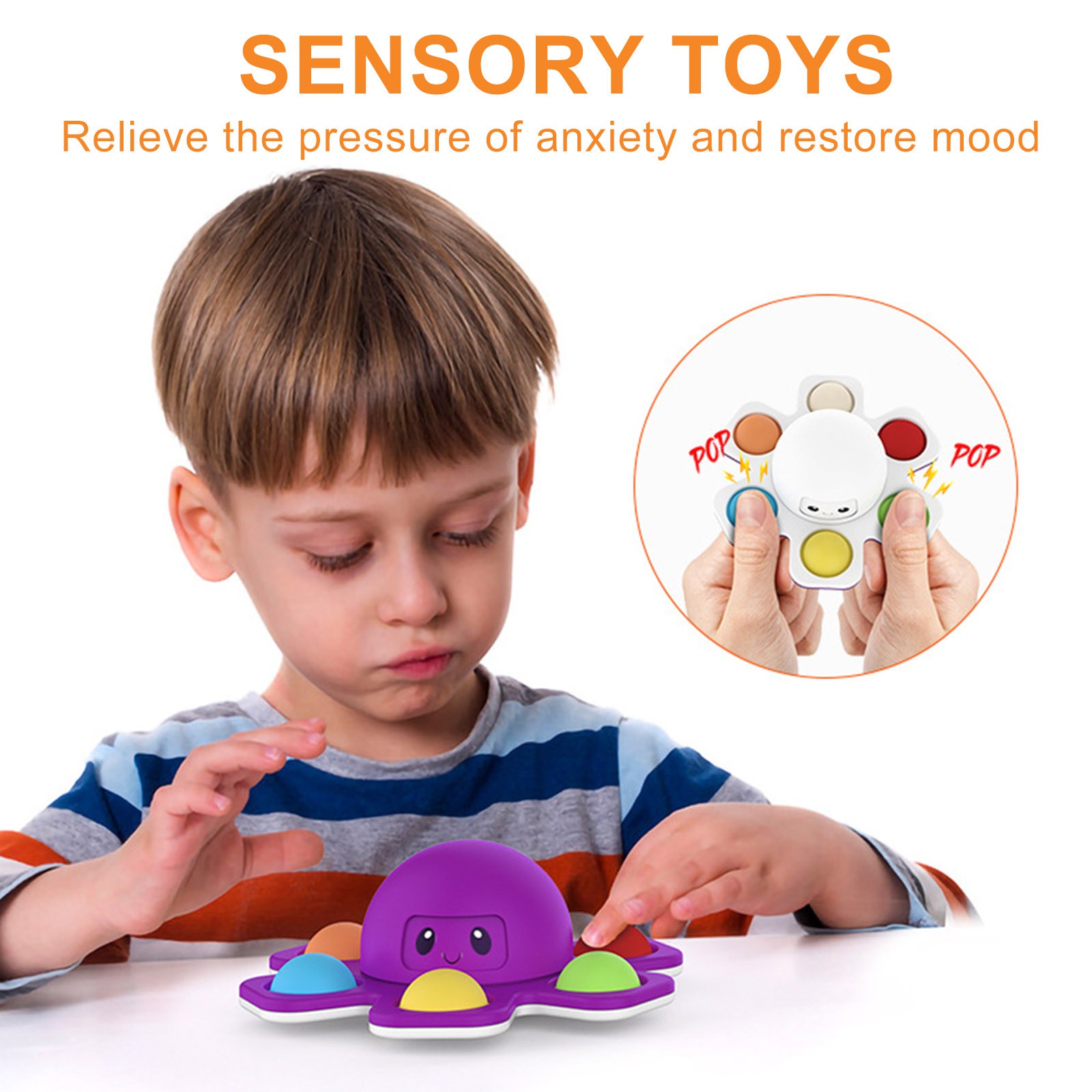 1PCS New Anti Stress Push Bubb - Fidget Spinner Bearing review and price