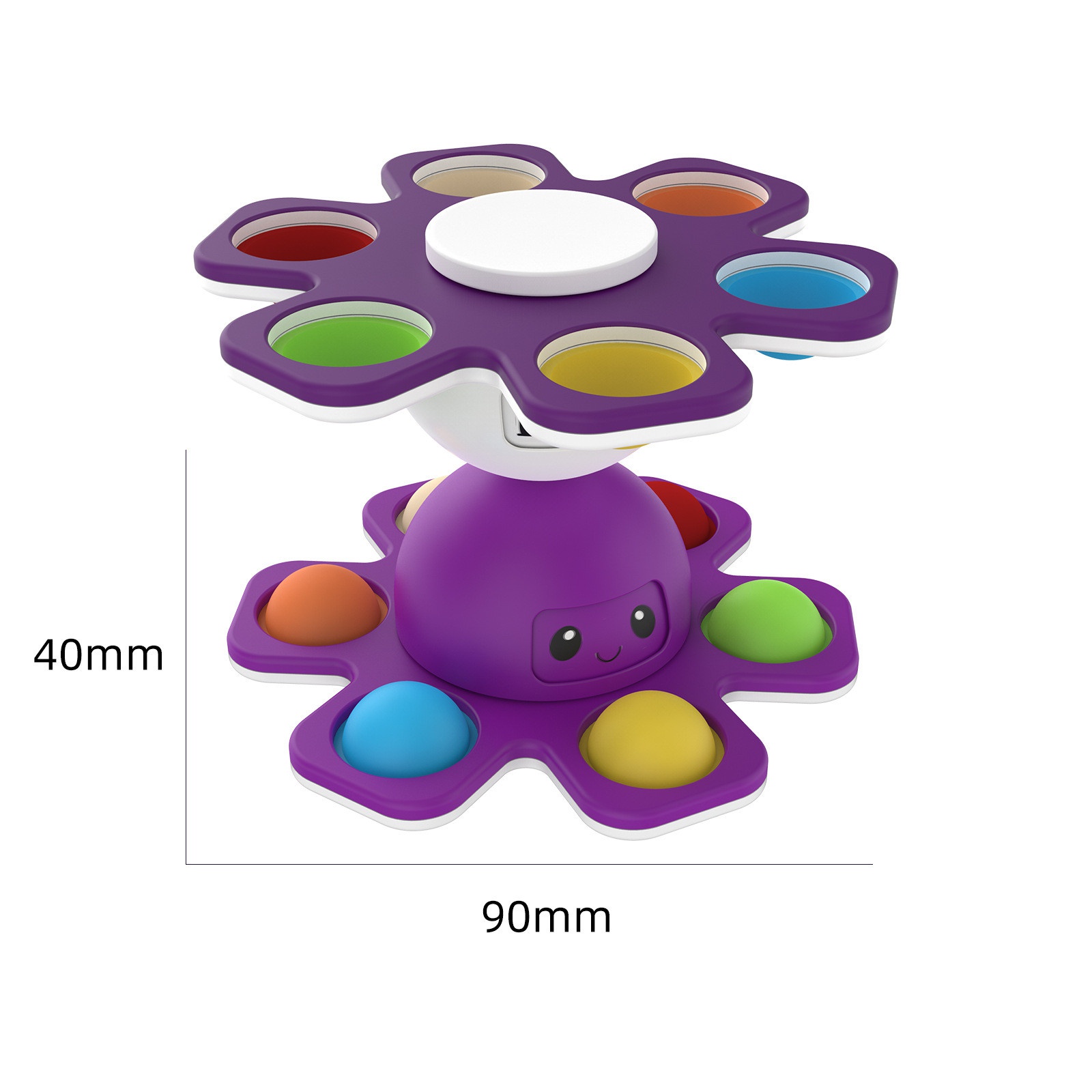 1PCS New Anti Stress Push Bubb - Fidget Spinner Bearing review and price